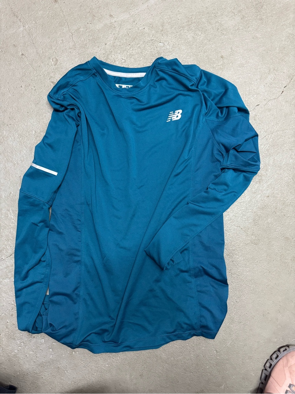 New Balance Teal Blue Men’s Performance Top